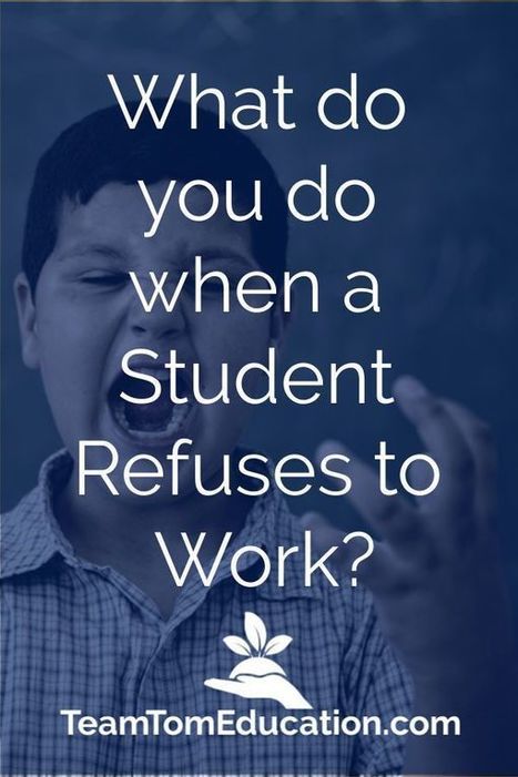 What to do when a student refuses to work | Moodle and Web 2.0 | Scoop.it