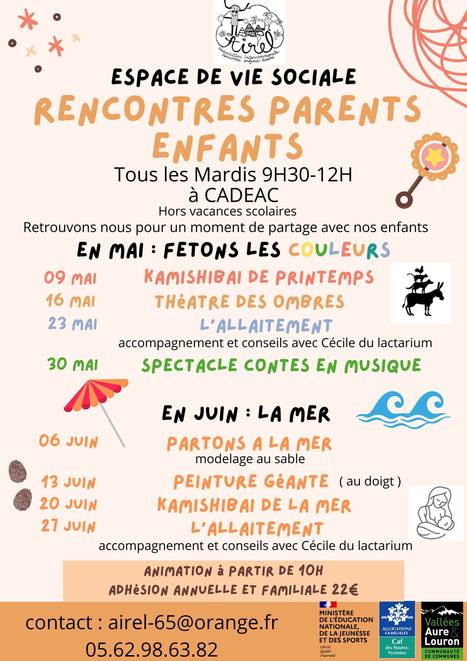 AIREL - Rencontres parents-enfants en mai et juin | Vallées d'Aure & Louron - Pyrénées | Scoop.it