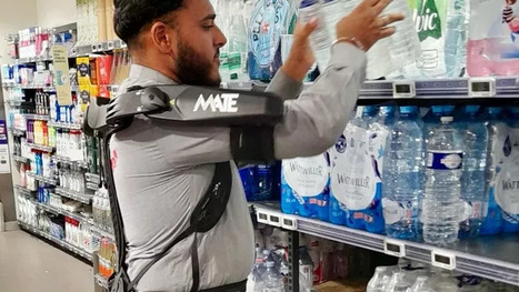 «La technologie a réduit mes courbatures» : chez Monoprix, des salariés expérimentent des exosquelettes | Ressources humaines | Scoop.it