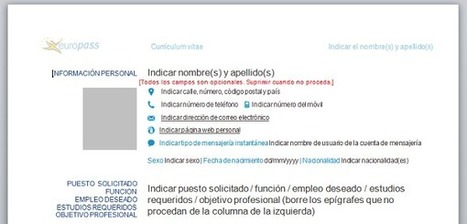 Las mejores plantillas de curriculum en Word para descargar gratis | TIC & Educación | Scoop.it