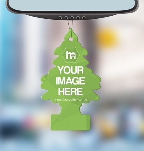 Download Car Air Freshener Mockup Generator Mediamodif PSD Mockup Templates