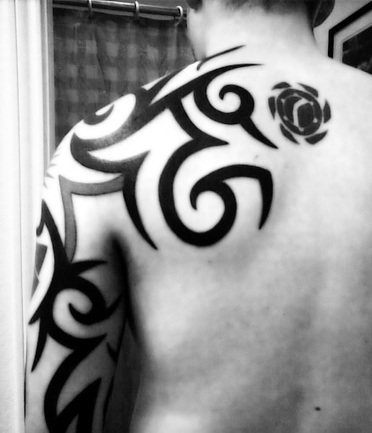 Mens Tribal Sleeve Tattoos
