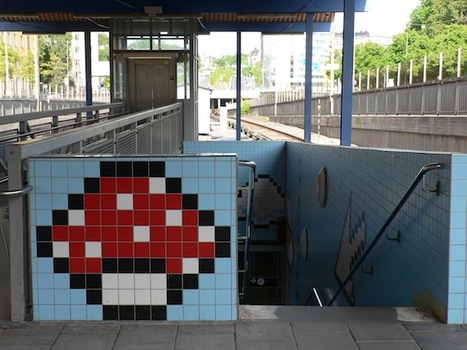 La station de métro la plus Geek du Monde ? | Le Publigeekaire | Vade RETROGames sans tanasse! | Scoop.it