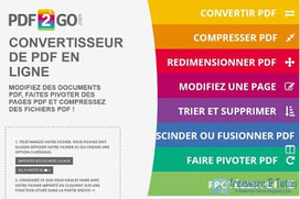 PDF2Go : un nouvel outil en ligne pour éditer et convertir des PDF | Machines Pensantes | Scoop.it