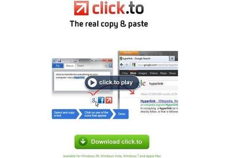 Click.to, la forma más rápida de copiar y pegar contenidos o textos | TIC & Educación | Scoop.it