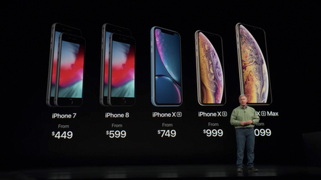 iPhone XS different storage options allows Apple to make more money | Gadget Reviews | Scoop.it