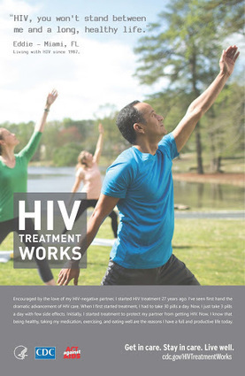 HIV Treatment Works: CDC Launches Campaign Featuring People Living With HIV | Pink Banana World | Gay Relevant | Scoop.it