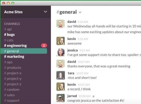 Slack : un outil complet pour communiquer en équipe | Ressources Community Manager | Scoop.it