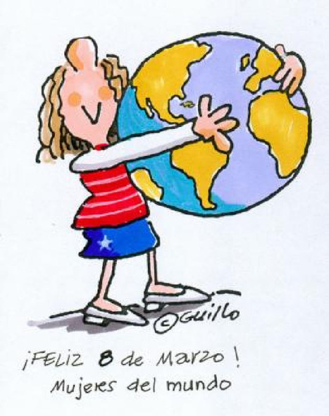 Dibujos para colorear: D&iacute;a de la mujer trabajadora - Escuela en la nube | Recursos para Infantil y Primaria | Educapeques Networks. Portal de educaci&oacute;n | Scoop.it