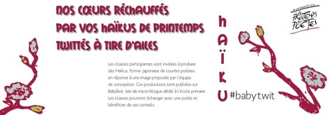 Tw'Haïku : Haïkus sur micro-blogue | Veille Éducative - L'actualité de l'éducation en continu | Scoop.it