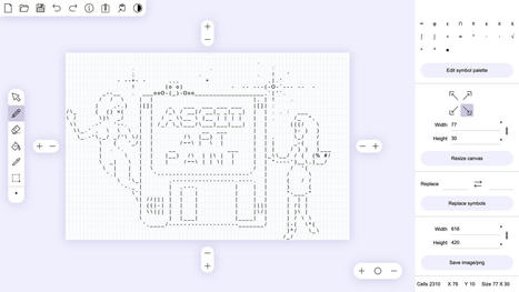 ASCII Art Paint - Surprise your readers with an original post using text art | ASCII Art | Scoop.it