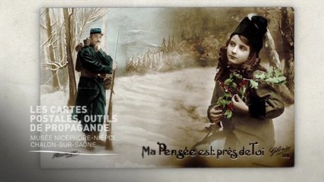 Les cartes postales outils de propagande - France 3 Bourgogne | Autour du Centenaire 14-18 | Scoop.it