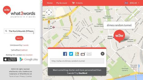 What3words: Find and share very precise locations via Google Maps with just 3 words | information analyst | Scoop.it