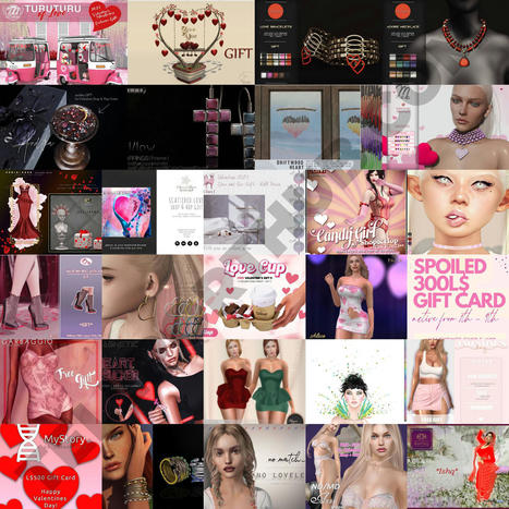 Several Gifts @ Valentine Shop & Hop Event February 2023 by Various Designers | Teleport Hub - Second Life Freebies | Teleport Hub | Scoop.it