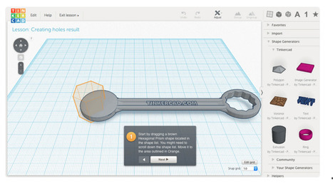 Tinkercad es una aplicación web gratuita para aprender a diseñar y modelar en 3D | tecno4 | Scoop.it