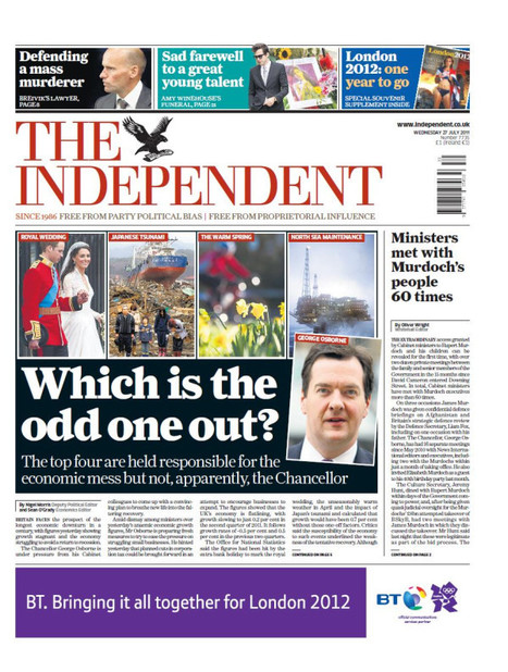 Tomorrow's Independent front page | Trade unions and social activism | Scoop.it
