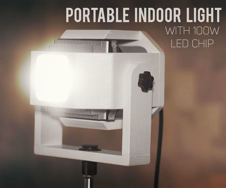 Portable Indoor Light With 100W LED Chip: 26 Steps (with Pictures) | Daily DIY | Scoop.it