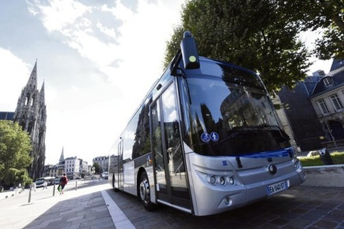 A Rouen, la Métropole teste un nouveau bus « 100% électrique » | Veille territoriale AURH | Scoop.it