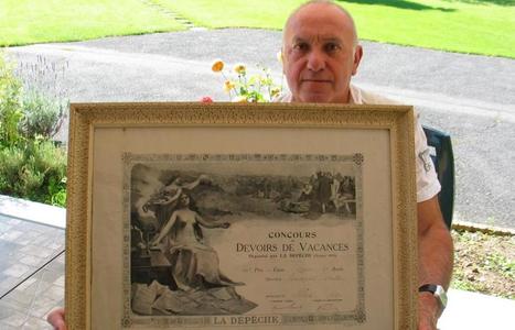 Un diplôme de «La Dépêche du Midi»  de 1912 trouvé dans le grenier de la maison | Vallées d'Aure & Louron - Pyrénées | Scoop.it