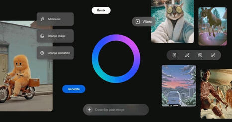 Meta lance Vibes en France : mais qui a vraiment envie d’un flux de vidéos IA ? | L'actualité du digital | Scoop.it