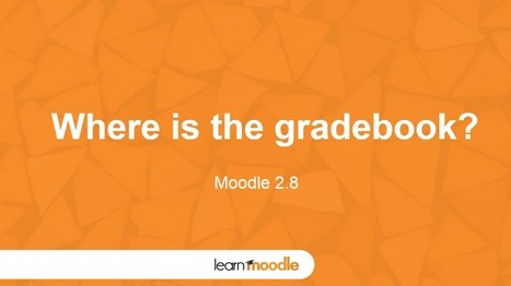 Moodle 2.8 How To Gradebook - Moodle Tuts | mOOdle_ation[s] | Scoop.it