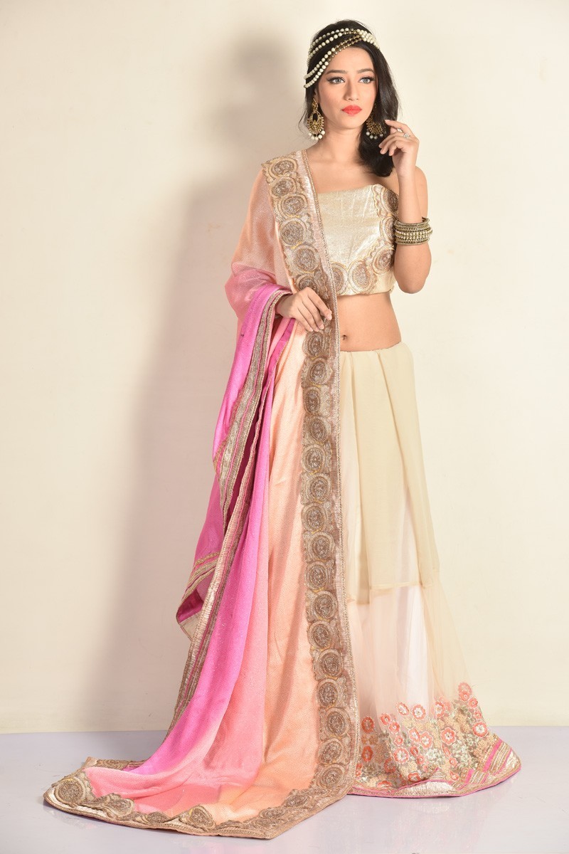 adi mohini mohan kanjilal bridal lehenga with price