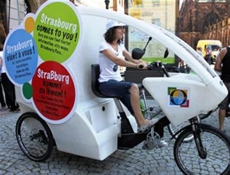 Pédaler pour mieux informer à Strasbourg | Strasbourg Eurométropole Actu | Scoop.it