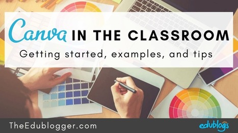 Canva In The Classroom: Getting Started, Example Designs, And Tips! – The Edublogger | iPads, MakerEd and More  in Education | Scoop.it