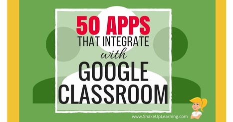 Fifty awesome apps that integrate with Google Classroom | Distance Learning, mLearning, Digital Education, Technology | Scoop.it