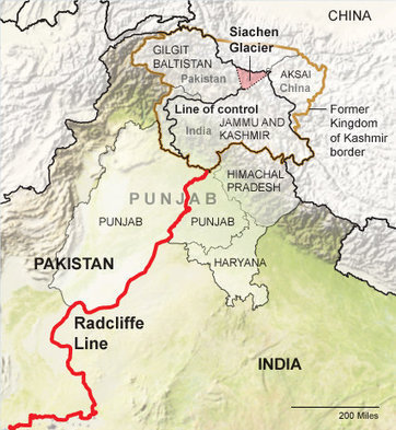 History of the India-Pakistan Border | Geograph...