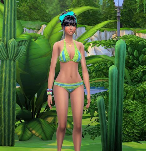 Knitted bikini << malicieuse75 (Mod The Sims) | Les Sims | Scoop.it