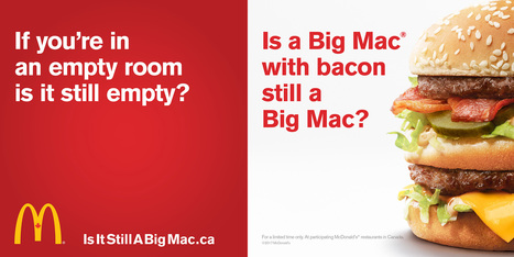 McDonald's Poses Existential Question: Is a Big Mac With Bacon Still a Big Mac? | Public Relations & Social Marketing Insight | Scoop.it