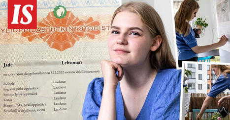 Jade Lehtonen ja vapaaehtoinen v&auml;livuosi: 6 &auml;ll&auml;n ylioppilas ei halunnut heti opiskelemaan - Kotimaa | 1Uutiset - Lukemisen t&auml;hden | Scoop.it