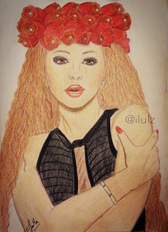 ilulz Blog: MyriamFares sketch / portrait | Drawing and Painting Tutorials | Scoop.it