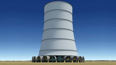 Solar Wind Energy's Downdraft Tower generates its own wind all year round | Five Regions of the Future | Scoop.it