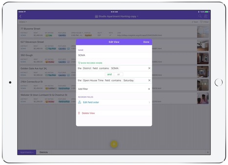 Introducing the Airtable iPad App | FileMaker competitor | Learning Claris FileMaker | Scoop.it