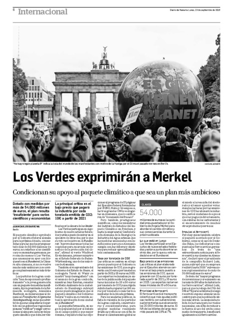Los Verdes exprimirán a Merkel | Ordenación del Territorio | Scoop.it