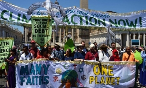 Pope Francis’s environmental message brings thousands on to streets in Rome | Peer2Politics | Scoop.it