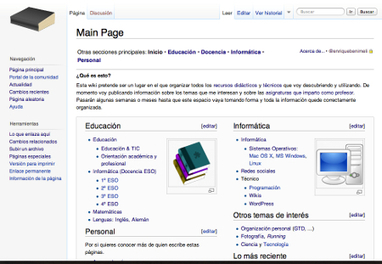 Un libro abierto de recursos: la wiki | Esfera TIC | Mundo WIKI | Scoop.it