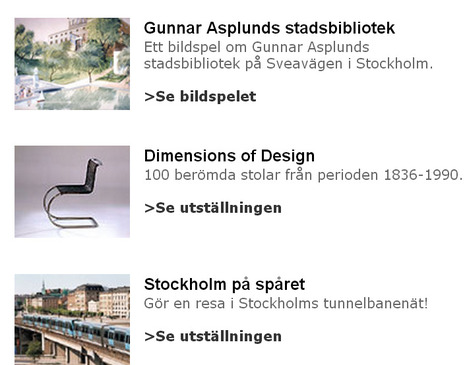 Arkitektur- och designcentrum Webbutställningar | 1Uutiset - Lukemisen tähden | Scoop.it