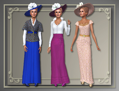 Historical Female Adult << ALL ABOUT STYLE | Les Sims | Scoop.it