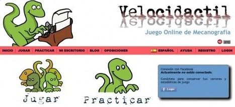 velocidactil – Un juego online para practicar Mecanografía | TIC & Educación | Scoop.it