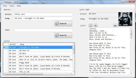 ChartLyrics - Learn with Lyrics | Best Freeware Software | Scoop.it