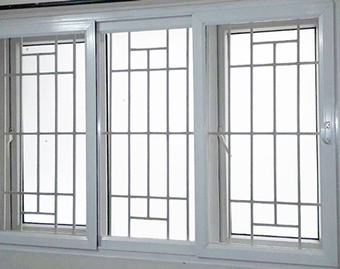 Sliding Mosquito Net Door System Aluminium Fra
