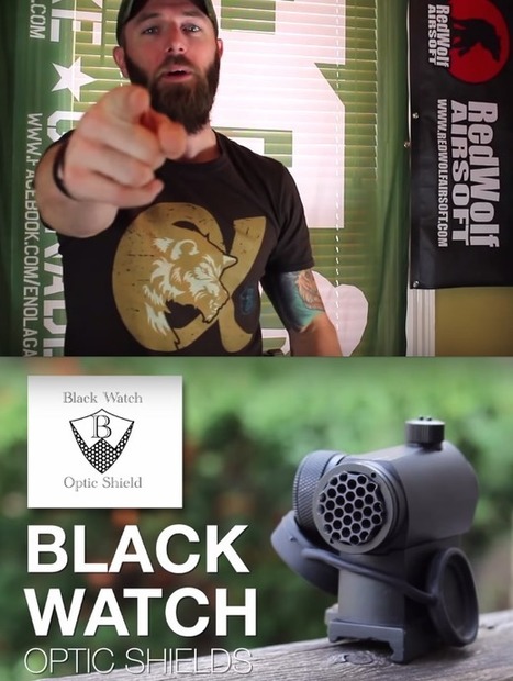 Robo Gear Review - Black Watch Optic Shields for Airsoft - Robo Airsoft on YT! | Thumpy's 3D House of Airsoft™ @ Scoop.it | Scoop.it
