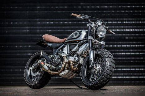 Down & Out’s Fat-Tired Ducati Scrambler | Ductalk: What's Up In The World Of Ducati | Scoop.it