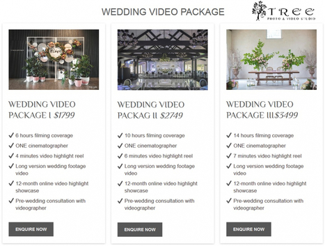 The Overall Wedding Videography Price And How T