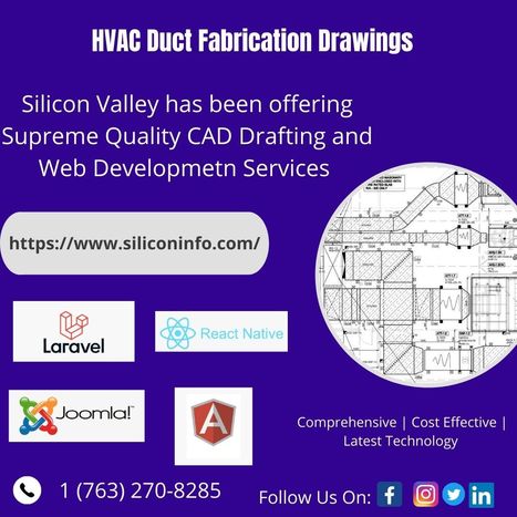 HVAC Engineering Service Connecticut, HVAC Duct Shop Drawings Connecticut, HVAC CAD Design Drafting Services Connecticut - Silicon Valley | CAD Services - Silicon Valley Infomedia Pvt Ltd. | Scoop.it