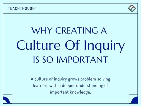 Why Creating A Culture Of Inquiry Is So Important - | Inquiry | Scoop.it