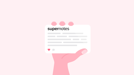 Supernotes - Collaborative note-taking app | Tools for Teachers & Learners | Scoop.it
